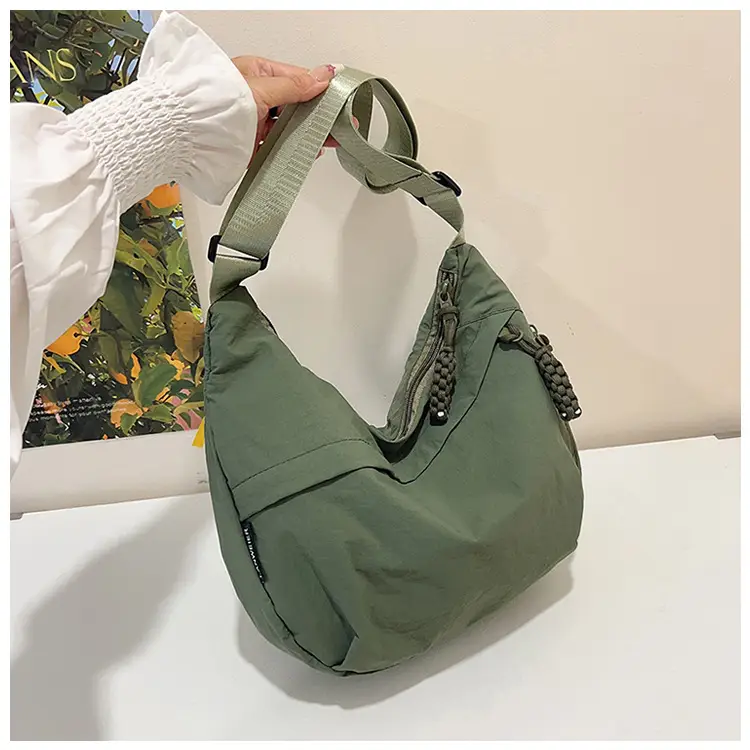 Yellow Nylon Messenger Bag for Women Daily Commute — feature 19