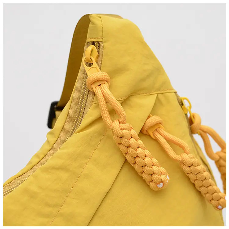 Yellow Nylon Messenger Bag for Women Daily Commute — feature 7