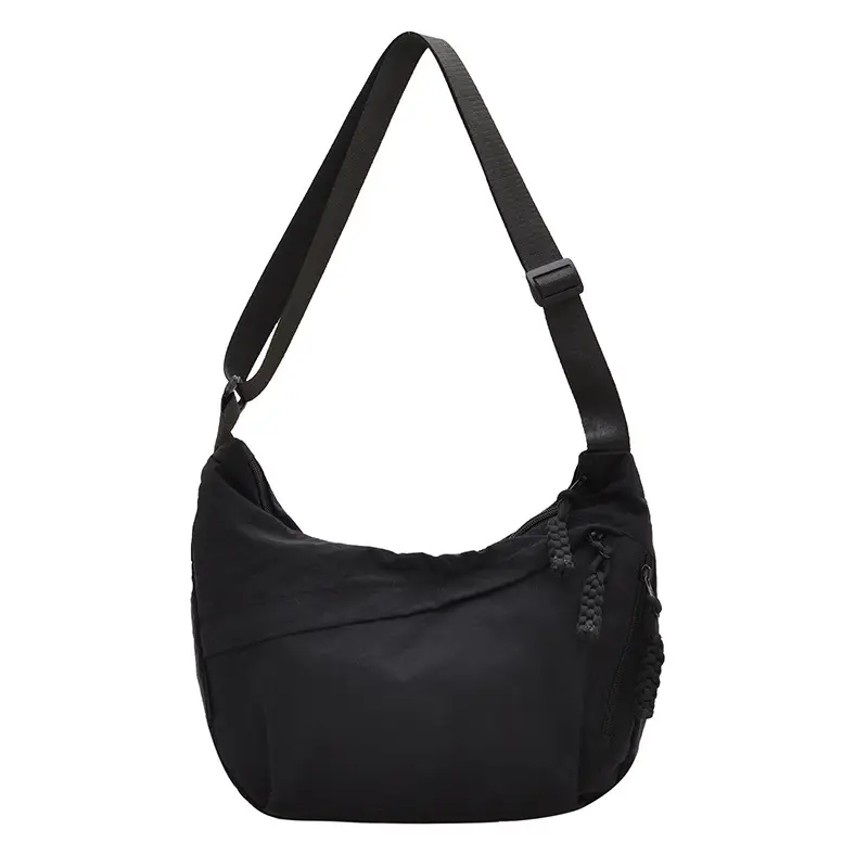 Yellow Nylon Messenger Bag for Women Daily Commute - Image 2