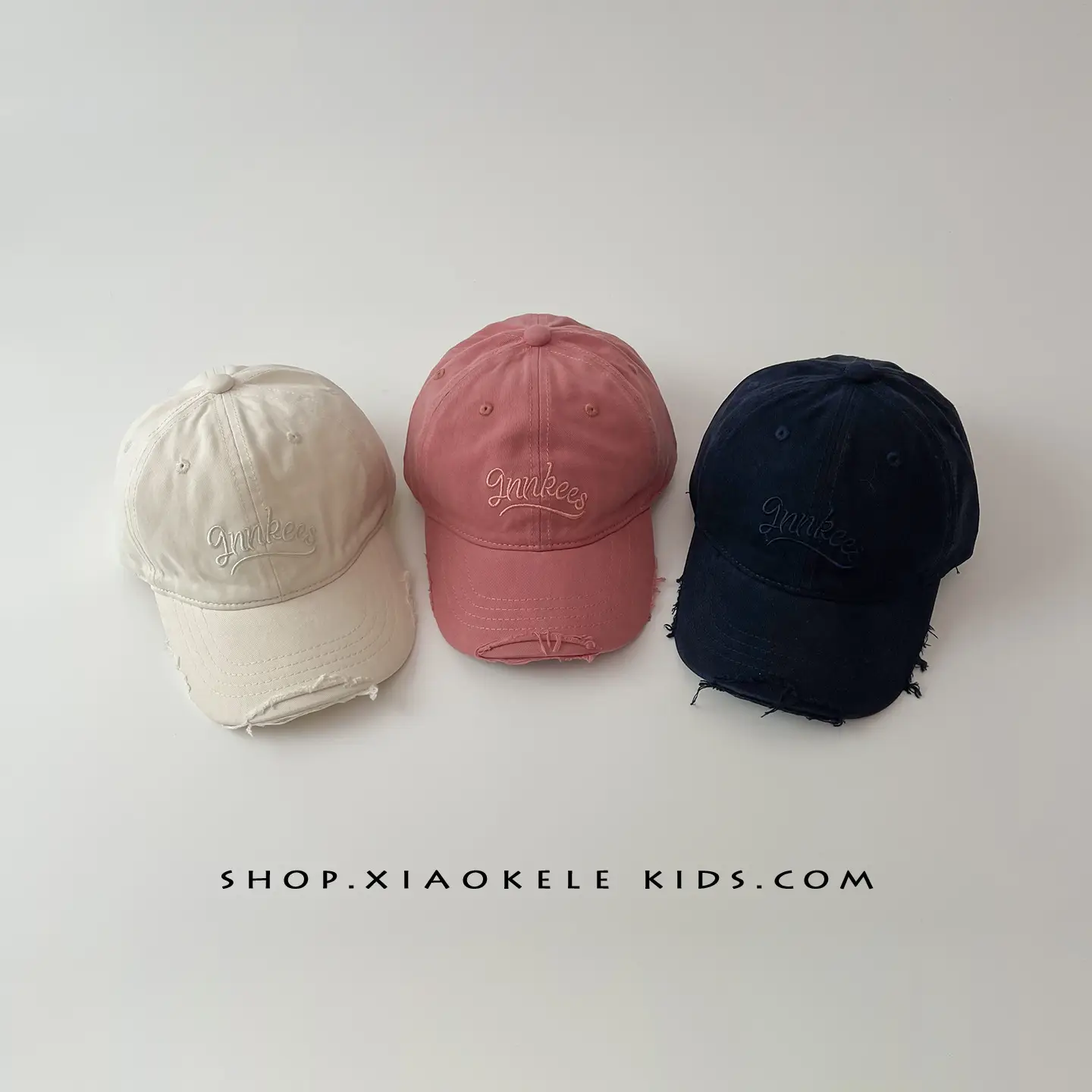 Kids Pink Vintage Duckbill Cap