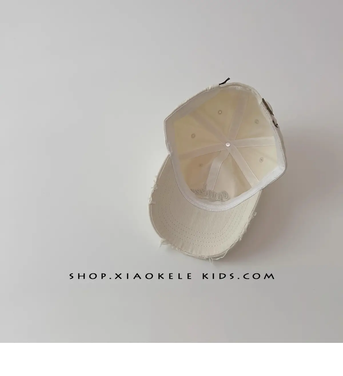 Kids Pink Vintage Duckbill Cap — feature 10