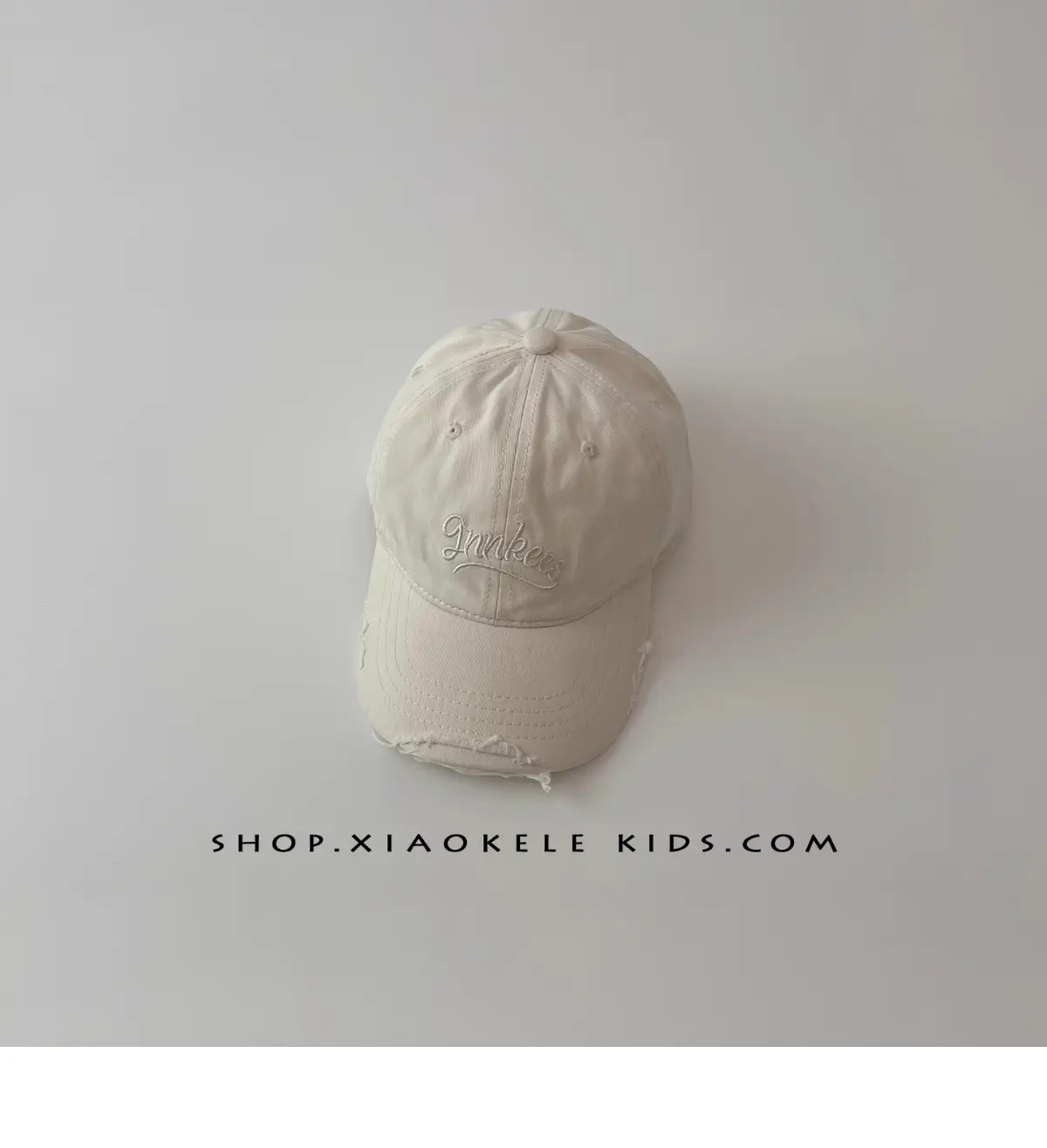 Kids Pink Vintage Duckbill Cap — feature 12