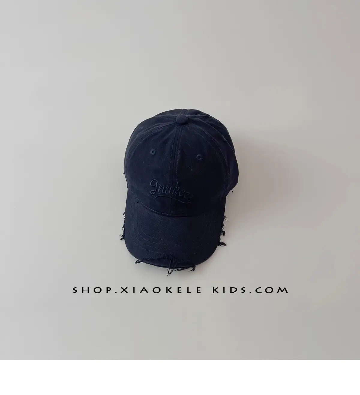 Kids Pink Vintage Duckbill Cap — feature 13