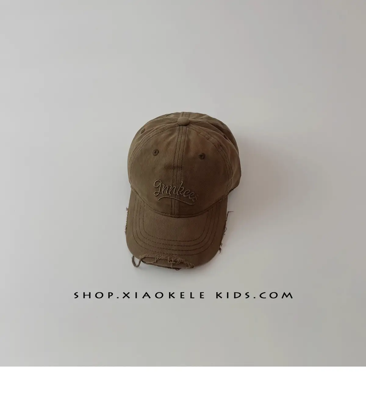 Kids Pink Vintage Duckbill Cap — feature 15
