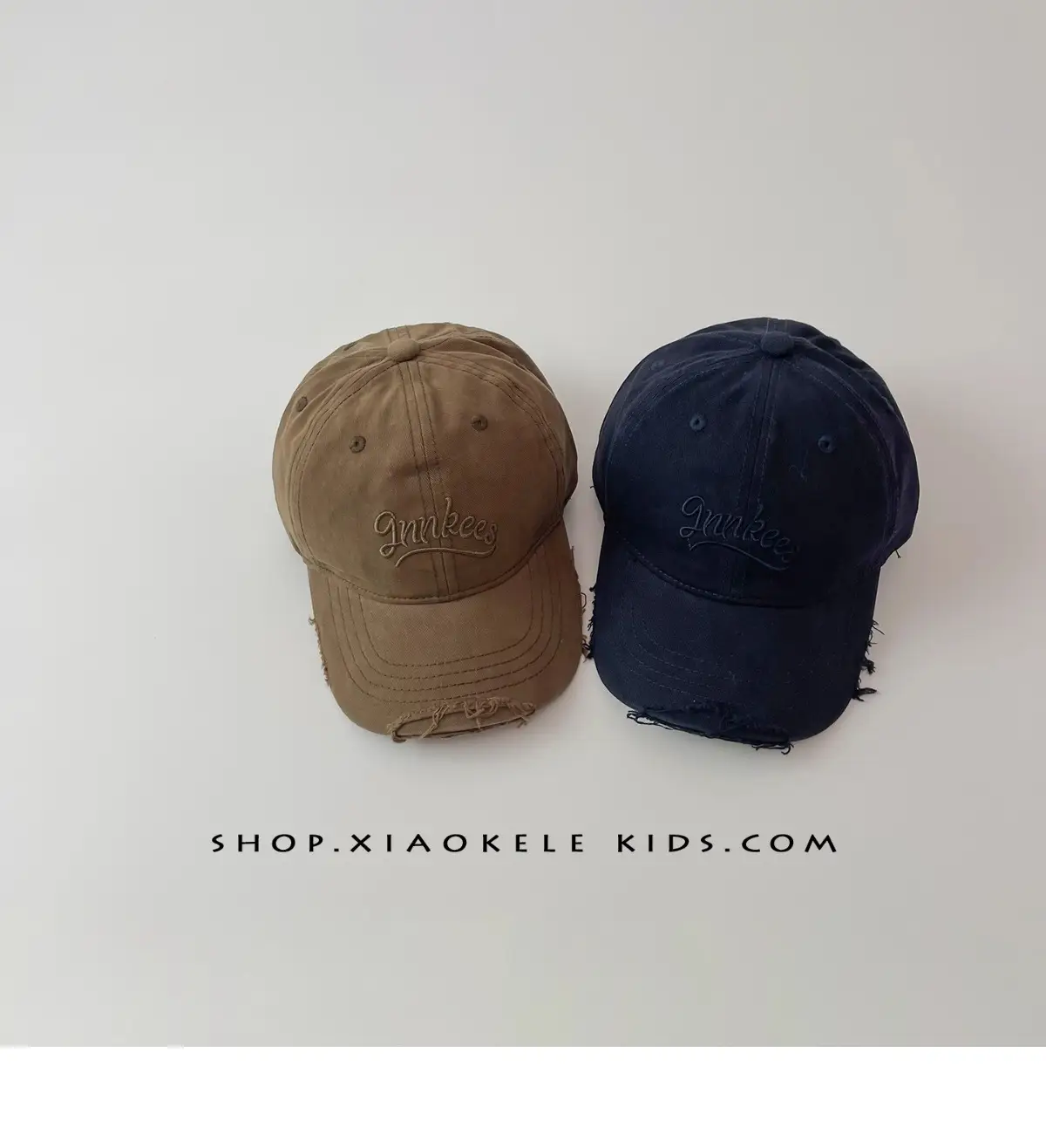 Kids Pink Vintage Duckbill Cap — feature 9