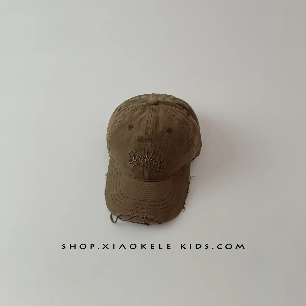 Kids Pink Vintage Duckbill Cap