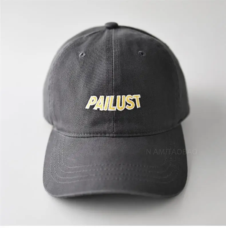 Maroon Letter Embroidered Baseball Cap Unisex — feature 10