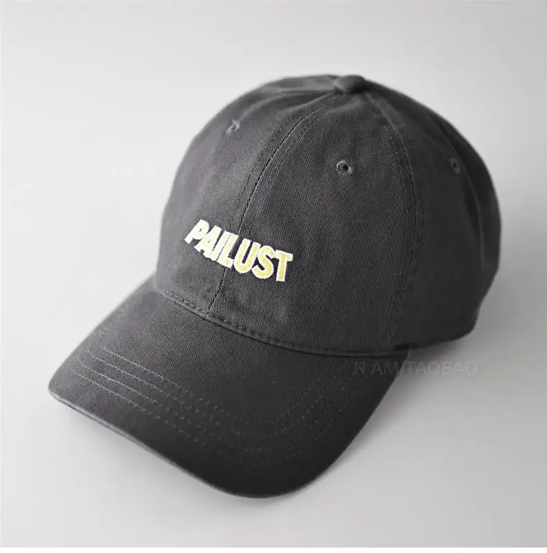 Maroon Letter Embroidered Baseball Cap Unisex — feature 4