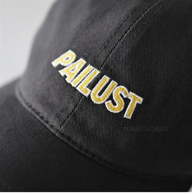 Maroon Letter Embroidered Baseball Cap Unisex — feature 6