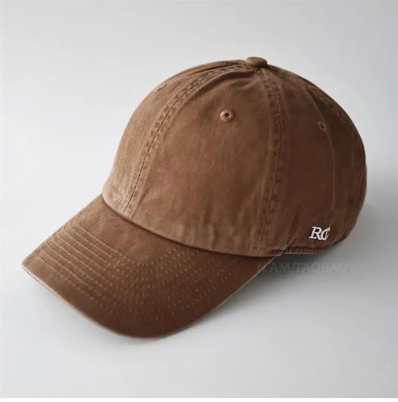 Maroon Embroidered Baseball Cap Unisex Face-Slimming Sunshade — feature 1