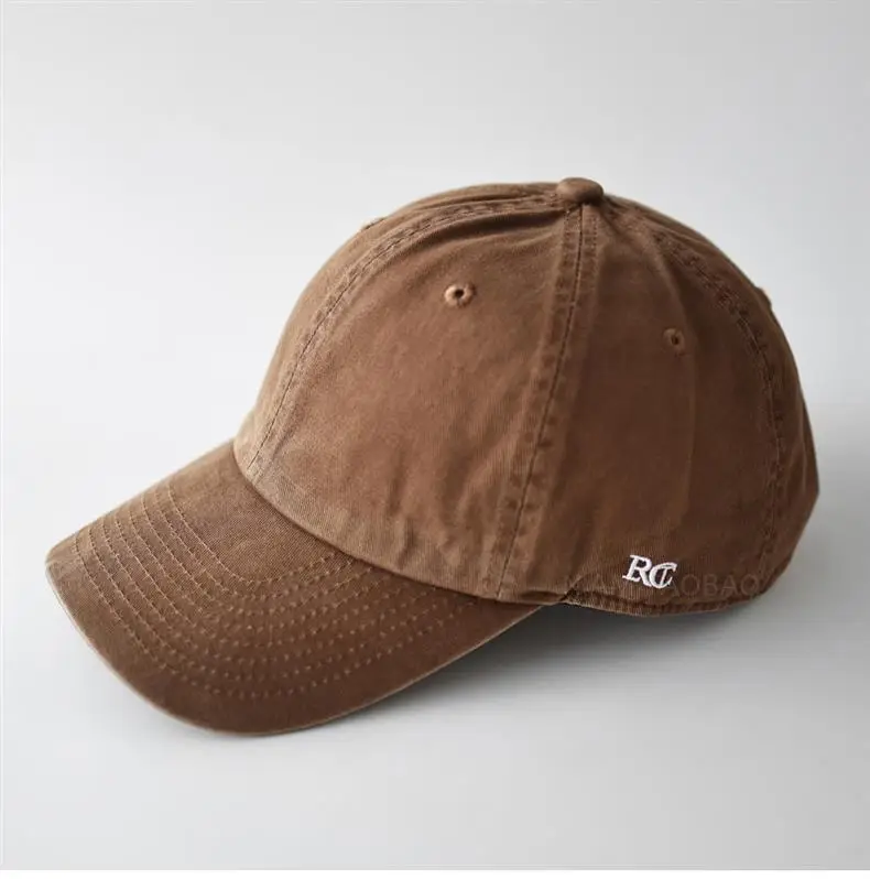 Maroon Embroidered Baseball Cap Unisex Face-Slimming Sunshade — feature 4