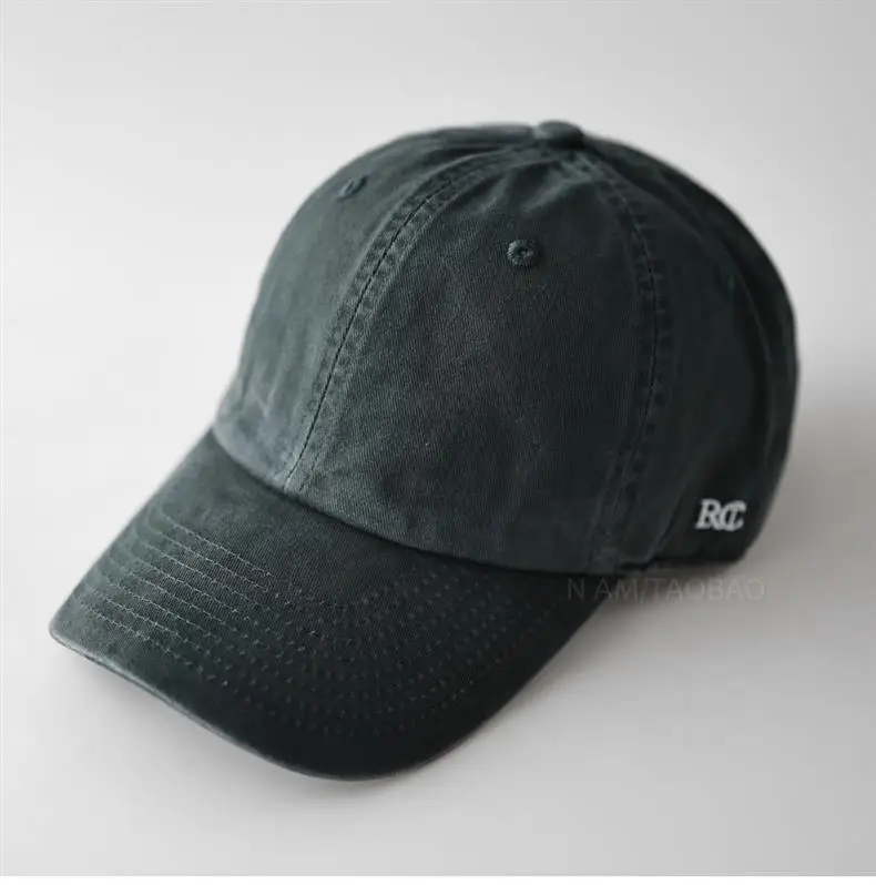 Maroon Embroidered Baseball Cap Unisex Face-Slimming Sunshade — feature 5