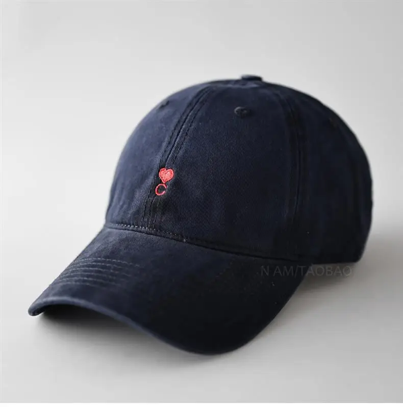 Beige Red Embroidered Baseball Cap for Men Women — feature 2