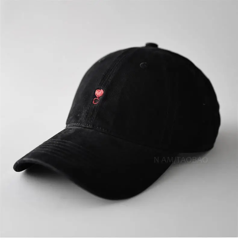 Beige Red Embroidered Baseball Cap for Men Women — feature 6