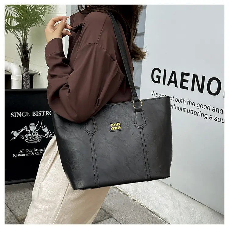 Korean Style Brown Tote Bag Women 2025 Winter — feature 13