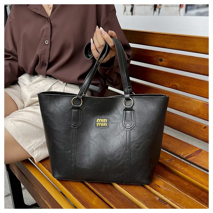 Korean Style Brown Tote Bag Women 2025 Winter — feature 15