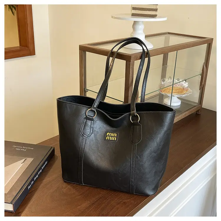 Korean Style Brown Tote Bag Women 2025 Winter — feature 17