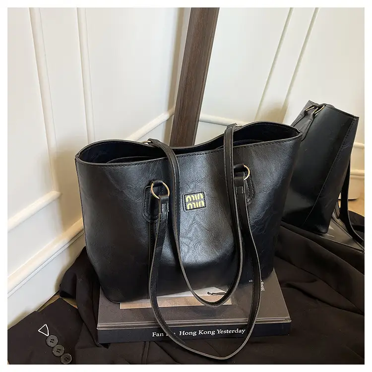 Korean Style Brown Tote Bag Women 2025 Winter — feature 20