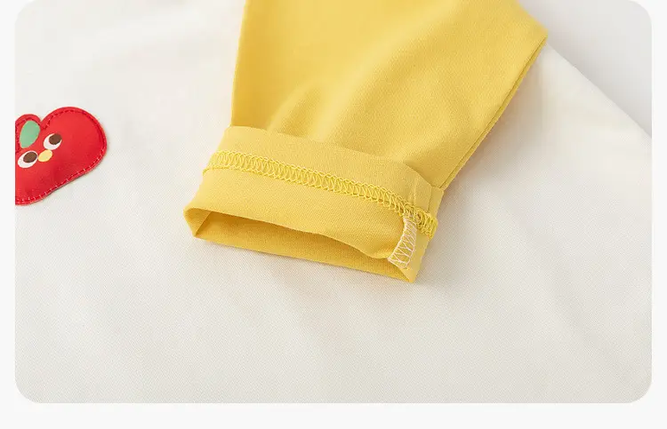 Boys' Long Sleeve Yellow T-Shirt Spring Autumn — feature 37