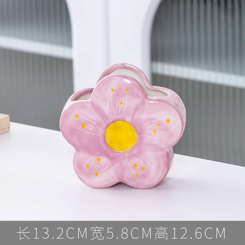 Tulip Makeup Brush Holder for Office & Bedroom Decor - Image 10