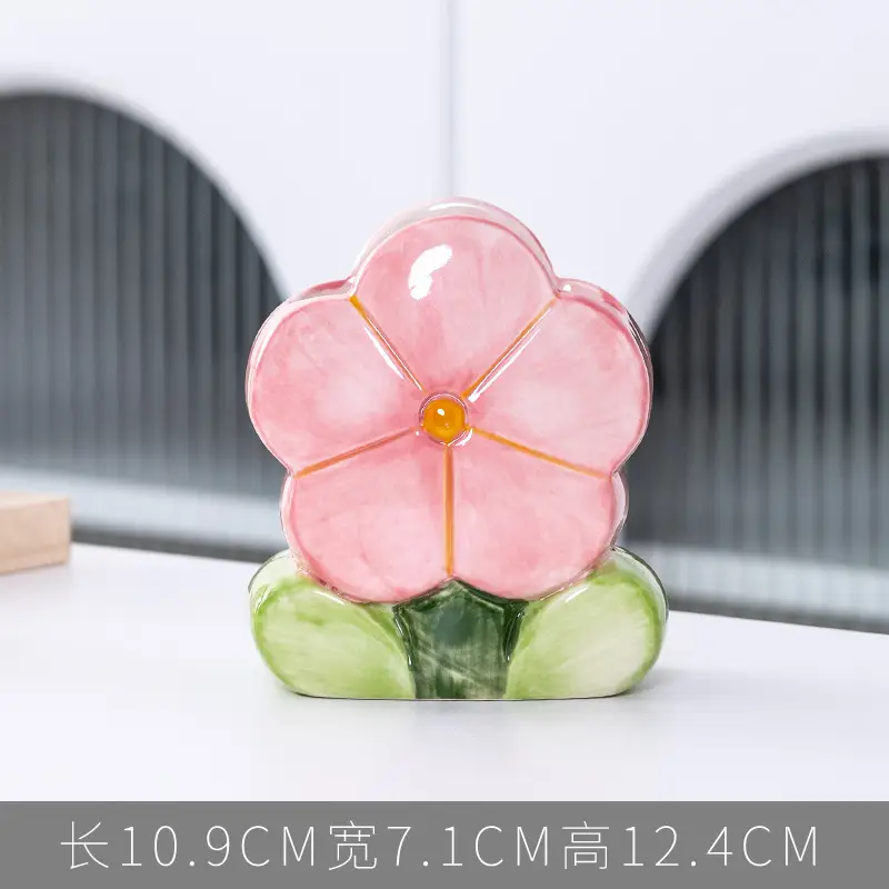 Tulip Makeup Brush Holder for Office & Bedroom Decor - Image 6