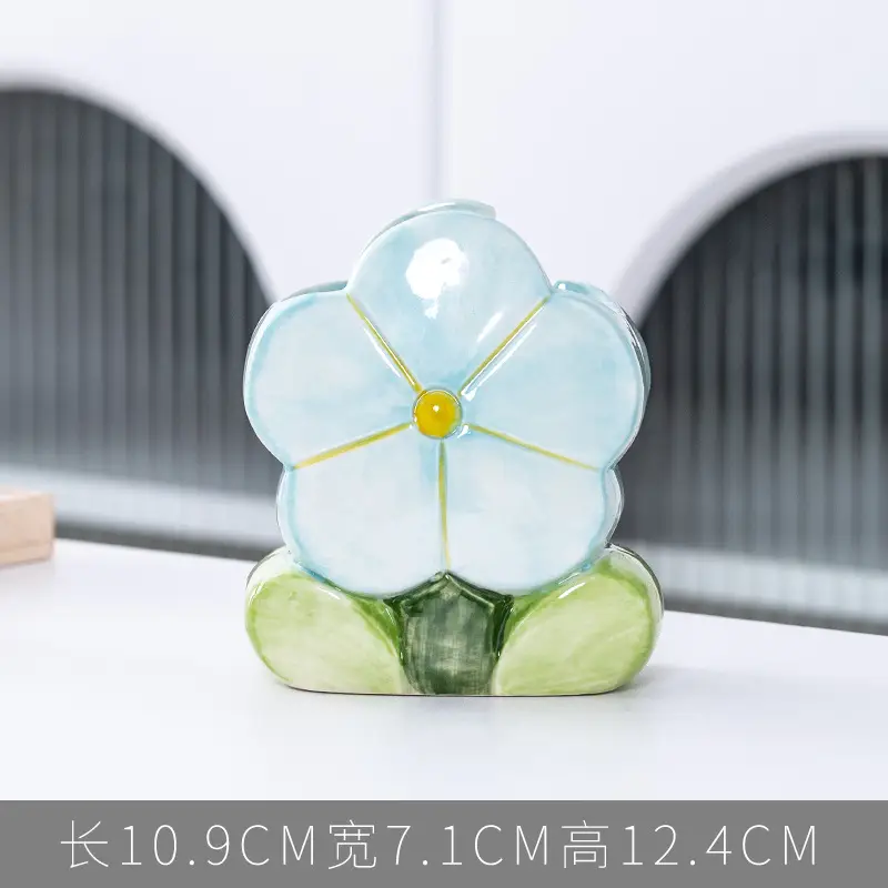 Tulip Makeup Brush Holder for Office & Bedroom Decor - Image 8