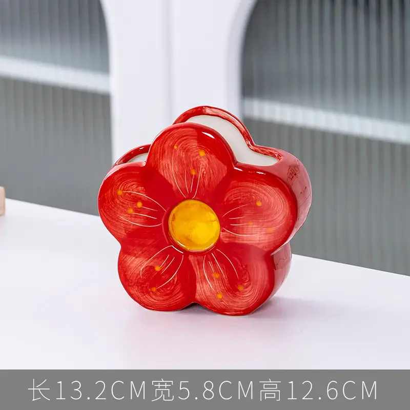 Tulip Makeup Brush Holder for Office & Bedroom Decor - Image 9