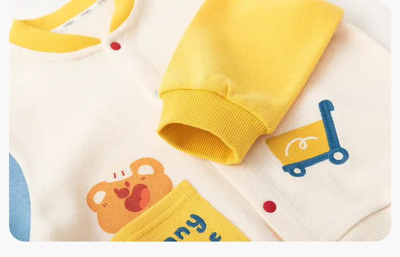 Dudu's Boys Baseball Cardigan & Girls Pants Spring 2026 Set — feature 20