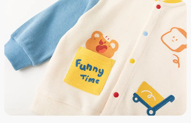 Dudu's Boys Baseball Cardigan & Girls Pants Spring 2026 Set — feature 22