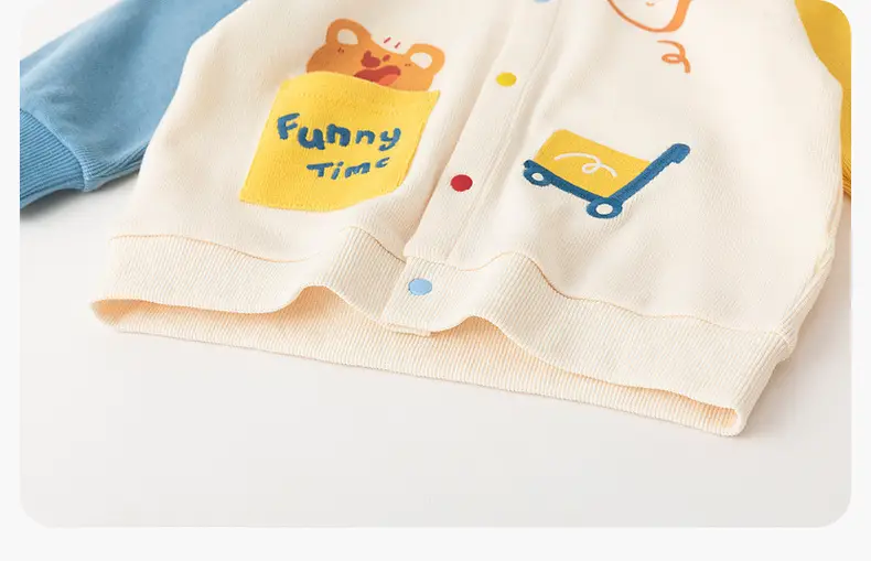 Dudu's Boys Baseball Cardigan & Girls Pants Spring 2026 Set — feature 23