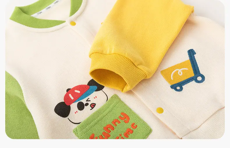 Dudu's Boys Baseball Cardigan & Girls Pants Spring 2026 Set — feature 26