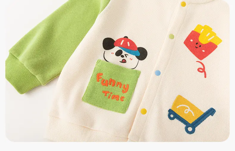 Dudu's Boys Baseball Cardigan & Girls Pants Spring 2026 Set — feature 28