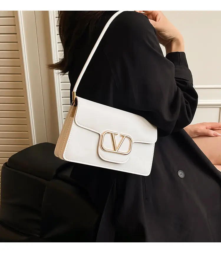 Pink LV Logo Crossbody Bag for Women — feature 1