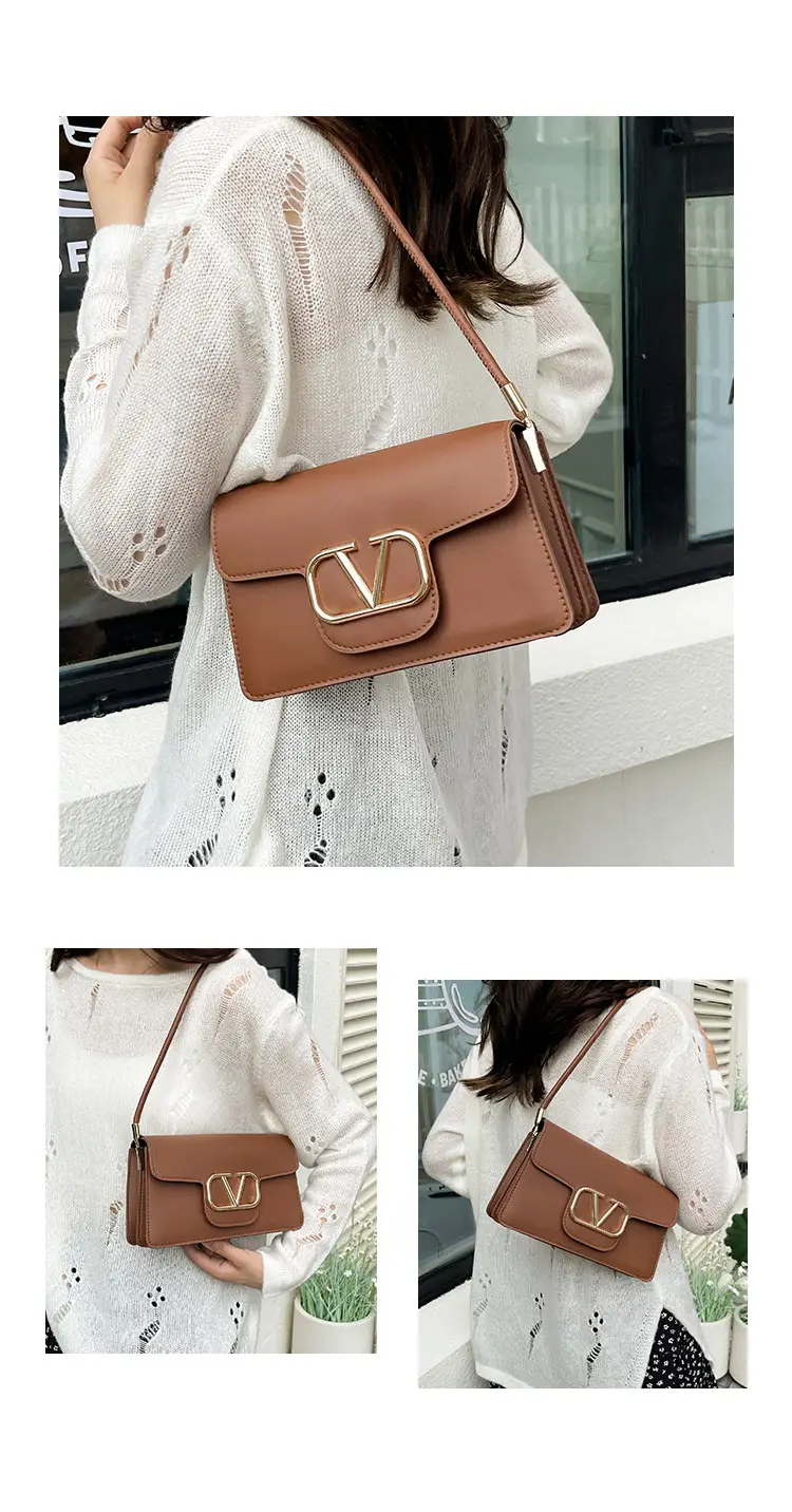 Pink LV Logo Crossbody Bag for Women — feature 10