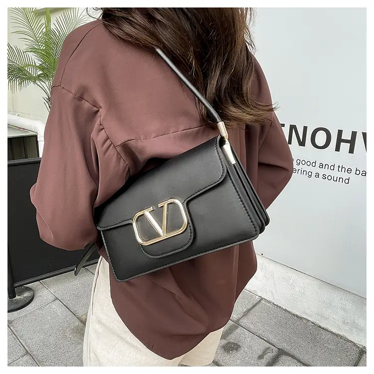 Pink LV Logo Crossbody Bag for Women — feature 21