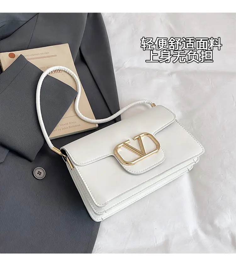 Pink LV Logo Crossbody Bag for Women — feature 4