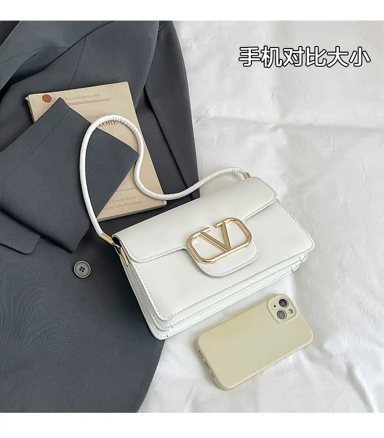 Pink LV Logo Crossbody Bag for Women — feature 5