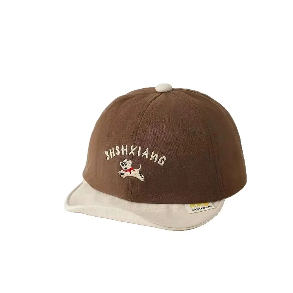 Children's Letter Color Baseball Caps with Soft Brim
