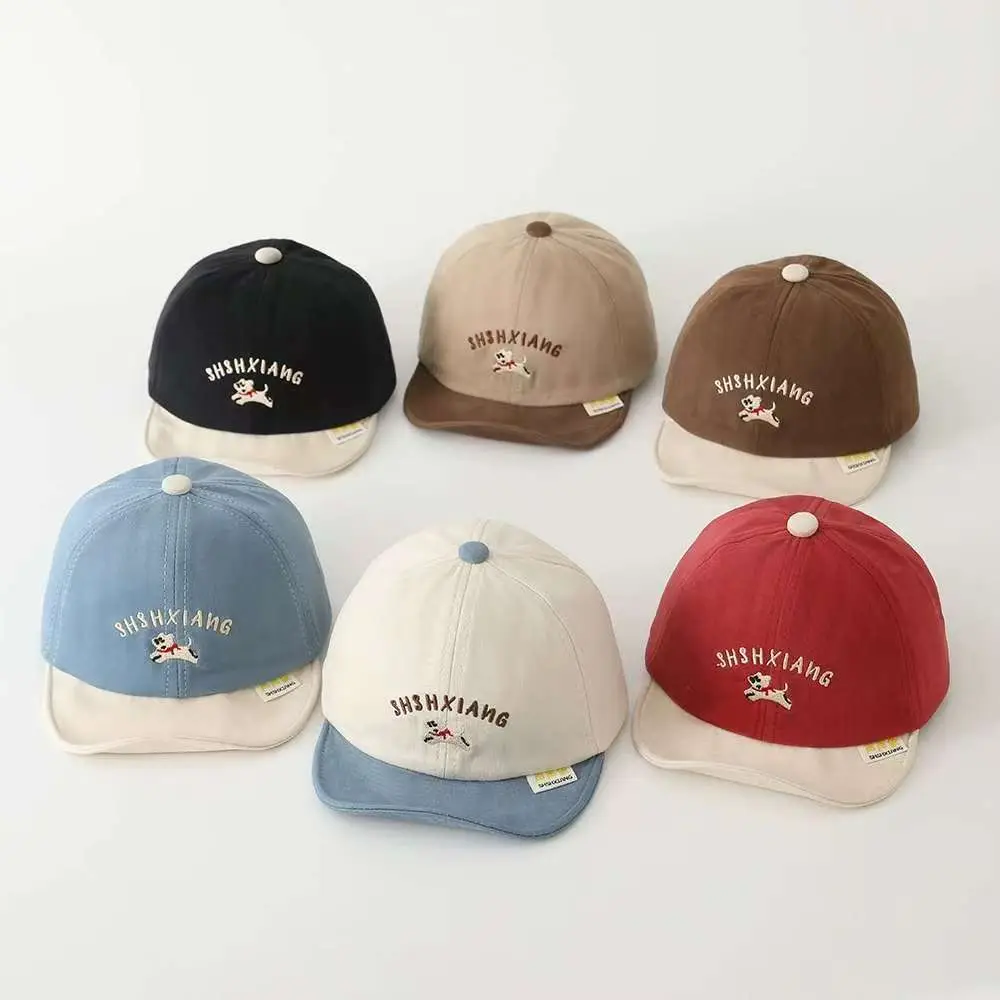 Children's Letter Color Baseball Caps with Soft Brim — feature 15