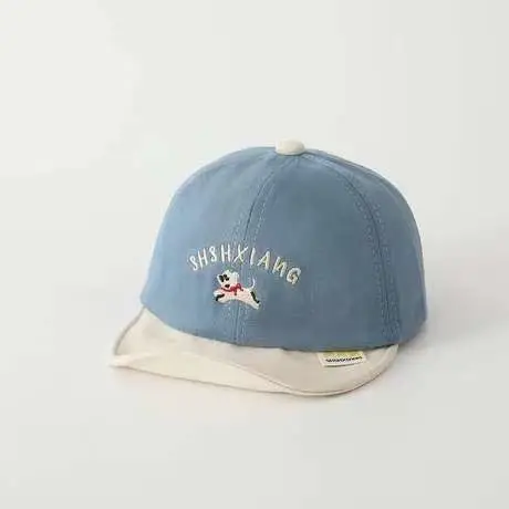 Children's Letter Color Baseball Caps with Soft Brim