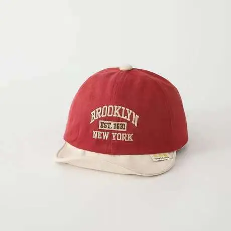 Children's Letter Color Baseball Caps with Soft Brim