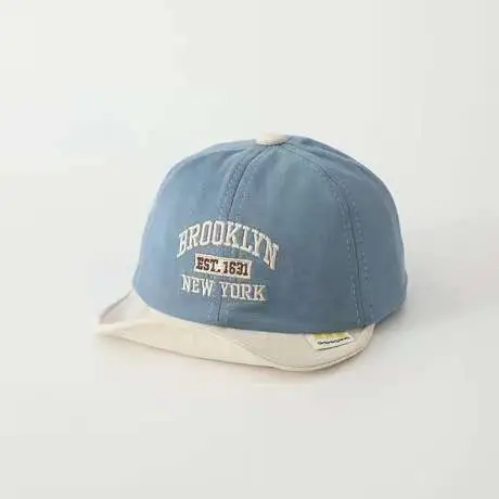 Children's Letter Color Baseball Caps with Soft Brim