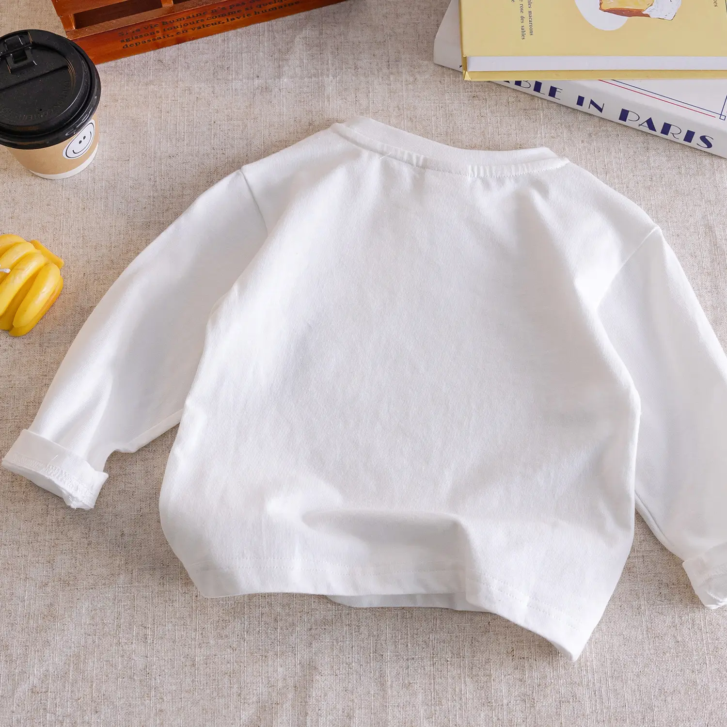 Children's Striped Long Sleeve T-Shirt Bear Print 2025 — feature 12