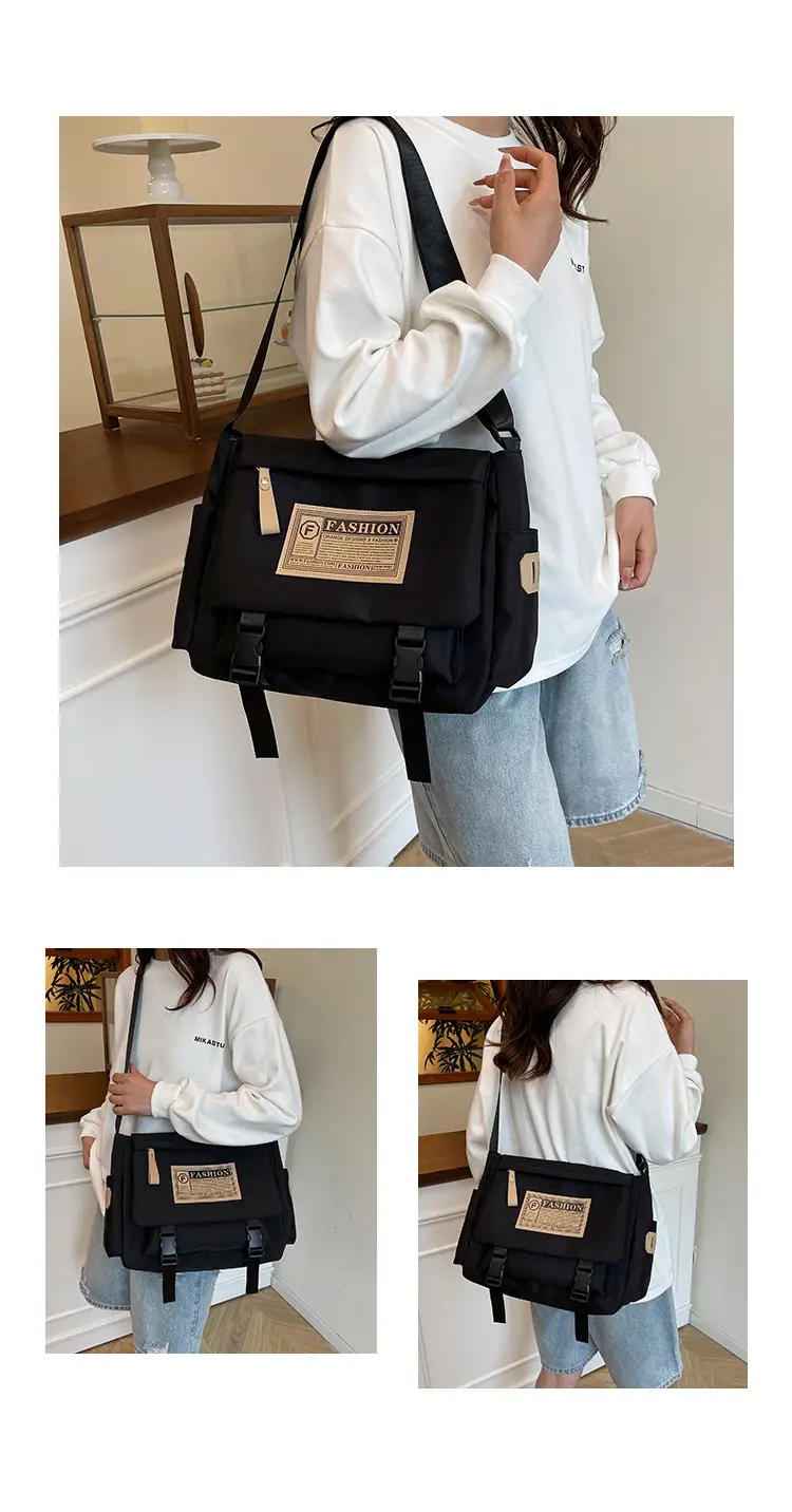 2025 Crossbody Bag Set Nylon Student Casual Large Capacity — feature 9