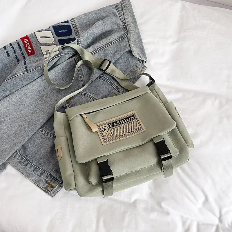 2025 Crossbody Bag Set Nylon Student Casual Large Capacity - Image 2