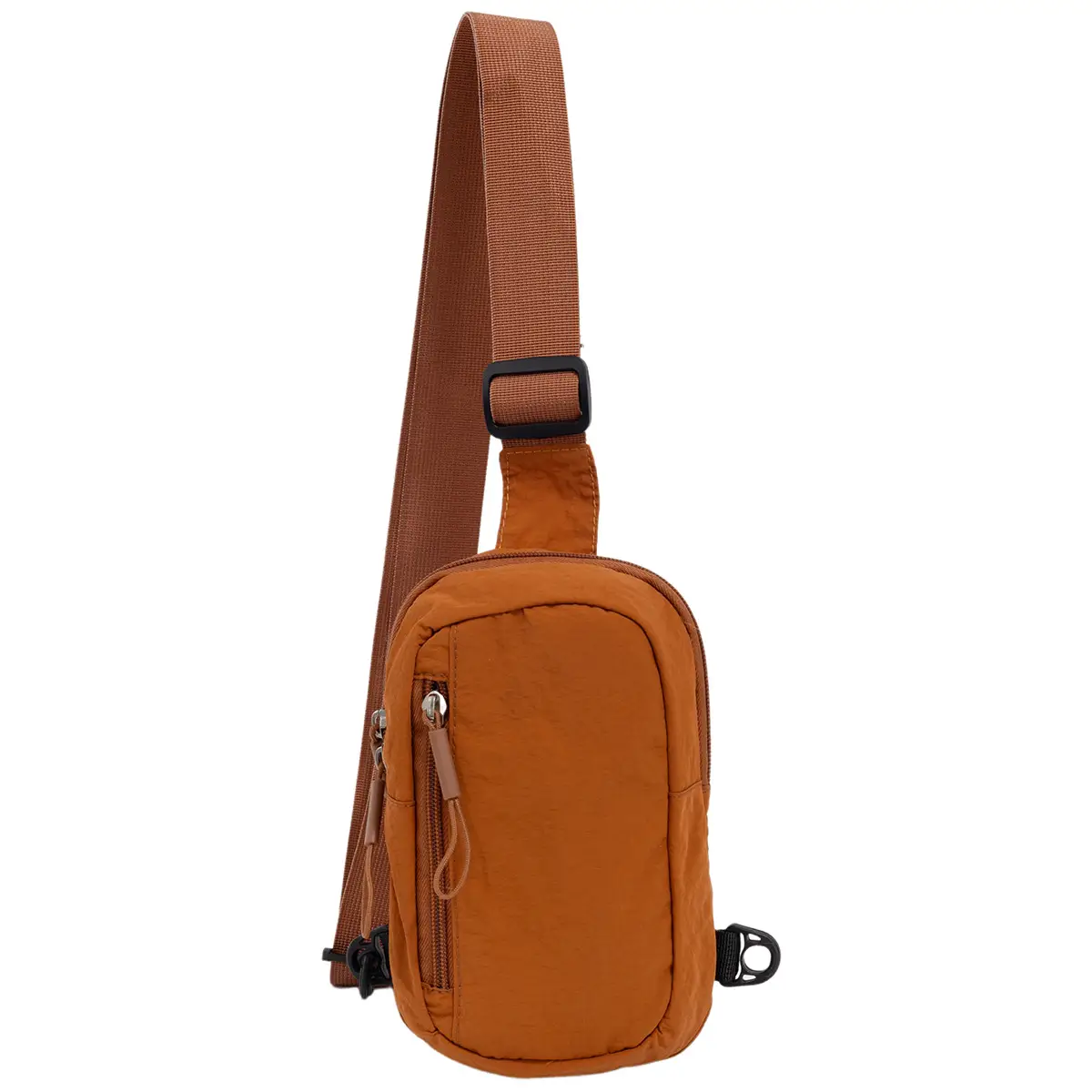 Black Lightweight Crossbody Sports Bag for Street Fashion - Image 4