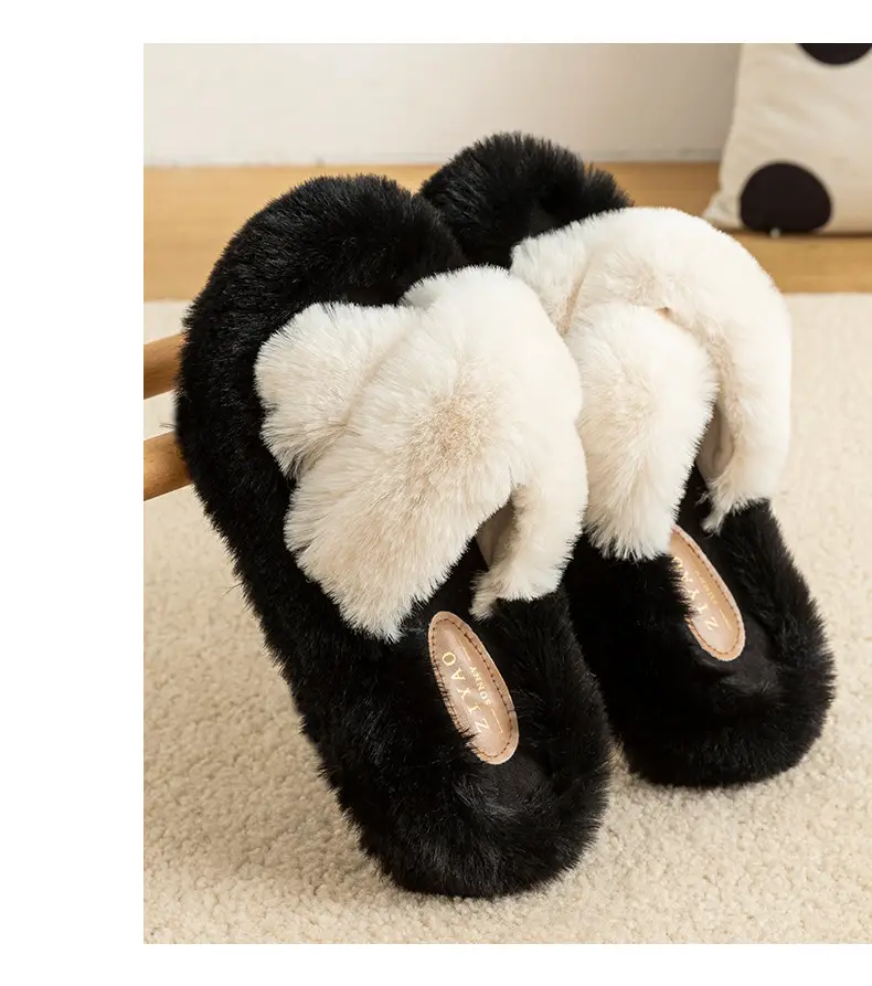 Women's Cotton Slippers for Home, Autumn and Winter, Thick-Soled, Height-Increasing, Winter Plush Slippers, Home and Outdoor Wear, Women's Cotton Shoes Wholesale — feature 15