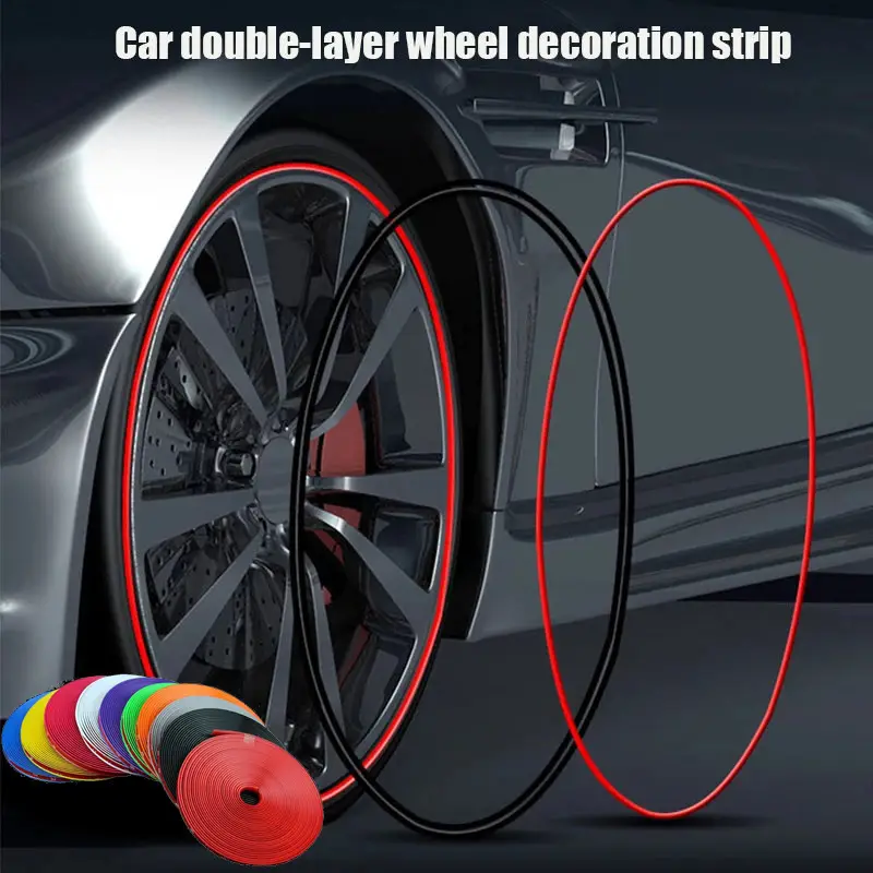 Car Wheel Decorative Strips Anti-Scratch & Collision Protection - Image 14