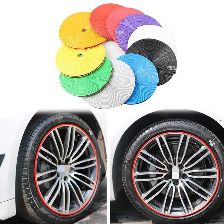 Car Wheel Decorative Strips Anti-Scratch & Collision Protection — feature 13
