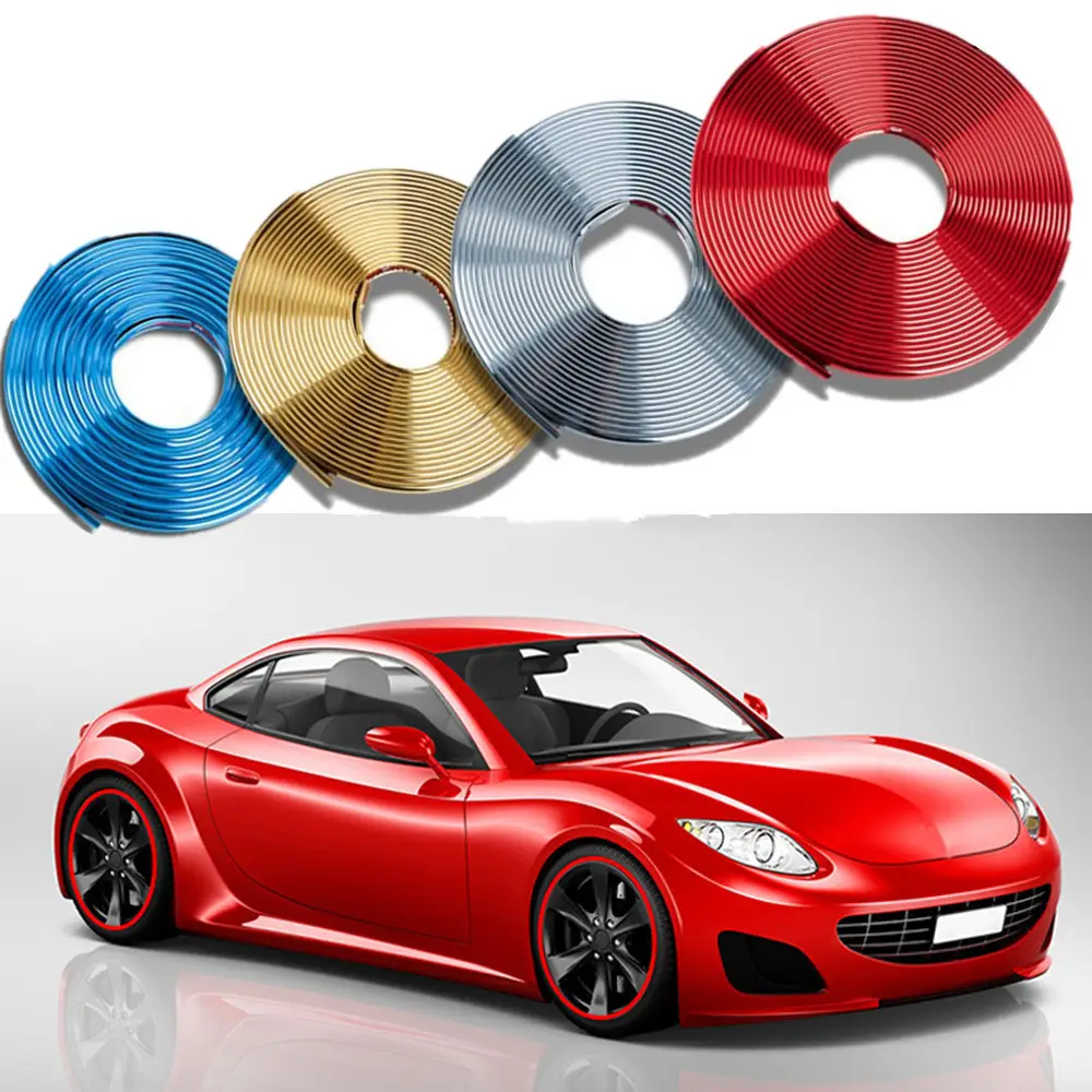 Car Wheel Decorative Strips Anti-Scratch & Collision Protection — feature 3